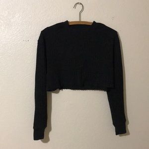 Cropped sweater